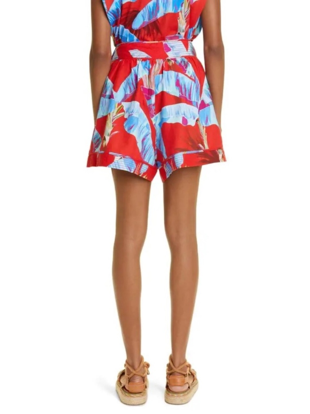 FARM Rio Sweet Jungle Linen Blend Shorts‎ - Picture 4 of 11